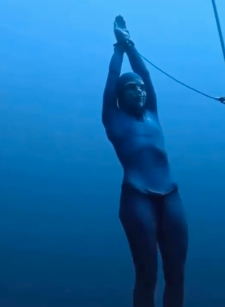 La colombiana Sofía Gómez impuso récord panamericano en apnea